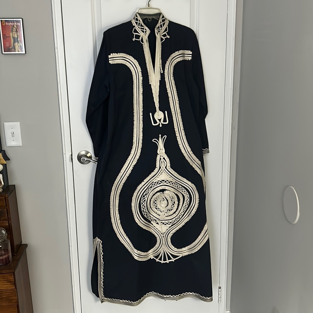 VWH Blue & Yellow Kaftan